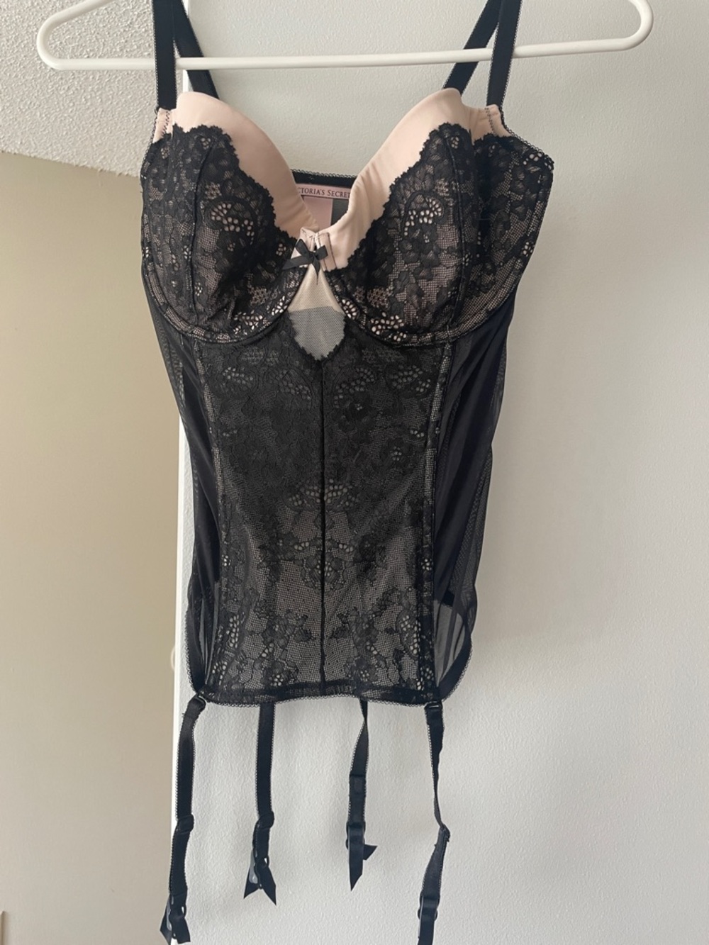 Victoria's Secret Black Lace Corset